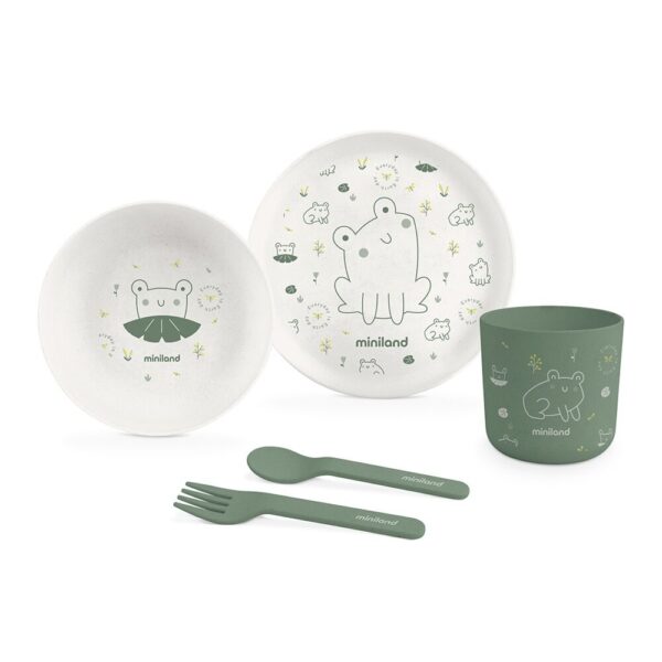 MINILAND SET ZA JELO NATURMEAL - FROG
