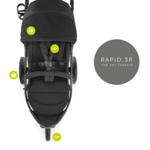 HAUCK KOLICA RAPID 3R BLACK - Slika 16