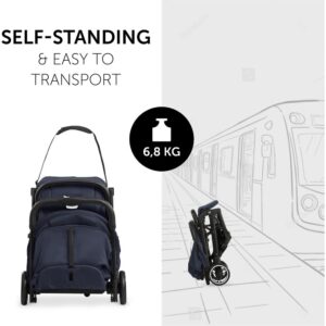 HAUCK KOLICA TRAVEL N CARE - DARK NAVY BLUE - Slika 5