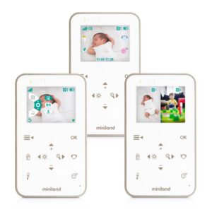 MINILAND BABYMONITOR 2.4" GOLD - Slika 4