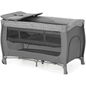 HAUCK PUTNI KREVETIĆ SLEEP N PLAY CENTER - NORDIC GREY
