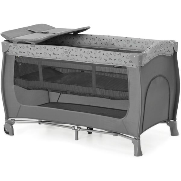HAUCK PUTNI KREVETIĆ SLEEP N PLAY CENTER - NORDIC GREY