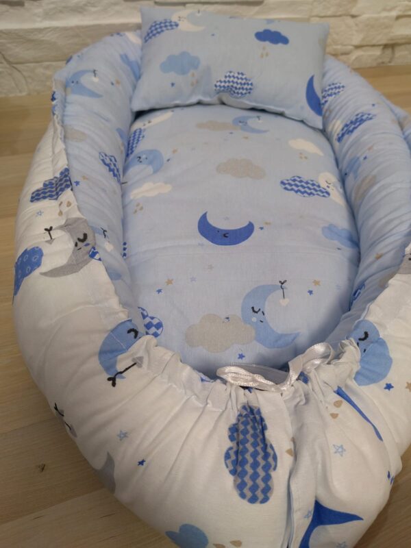 GNIJEZDO SLEEPY BABY PLAVO