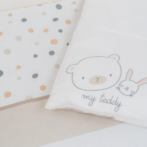 KIKKA BOO POSTELJINA 3 ELEM. MY TEDDY - Slika 3