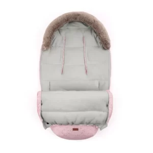 FOOTMUFF COMFY 4IN1 PETITE&MARS ZIMSKA VREĆA ZA KOLICA - GLOSSY PRINCESS/GREY - Slika 6