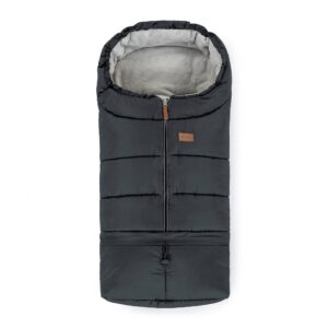 PETITE&MARS FOOTMUFF JIBOT 3U1 ZIMSKA VREĆA ZA KOLICA - CHARCOAL GREY
