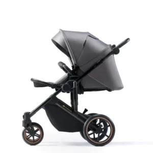 KINDERKRAFT DJEČJA KOLICA PRIME 2 MINK PRO 3U1 - SHADOW GREY - Slika 4