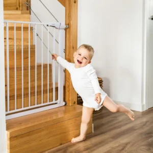 BABYONO ZAŠTITNA OGRADA 72-85 CM + DODACI 2X7 CM - BIJELA - Slika 6