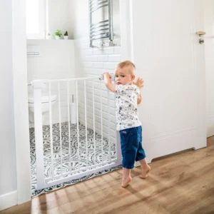 BABYONO ZAŠTITNA OGRADA 72-85 CM + DODACI 2X7 CM - BIJELA - Slika 7
