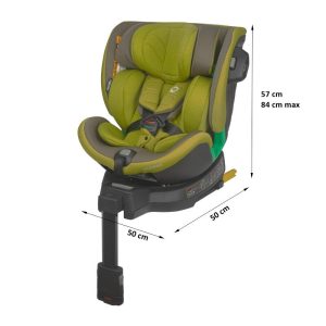 COCCOLLE MAGO I-SIZE AUTOSJEDALICA 0-36 KG ( 40-150 CM ) - OLIVE KHAKI - Slika 8