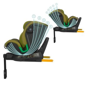 COCCOLLE MAGO I-SIZE AUTOSJEDALICA 0-36 KG ( 40-150 CM ) - OLIVE KHAKI - Slika 6
