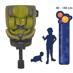 COCCOLLE MAGO I-SIZE AUTOSJEDALICA 0-36 KG ( 40-150 CM ) - OLIVE KHAKI - Slika 7