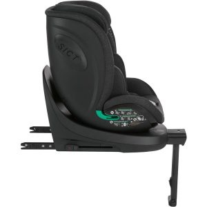 KIKKA BOO AUTOSJEDALICA 40-150 CM I-TWIST I-SIZE - BLACK - Slika 5