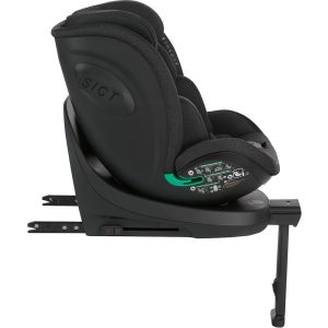 KIKKA BOO AUTOSJEDALICA 40-150 CM I-TWIST I-SIZE - BLACK - Slika 6