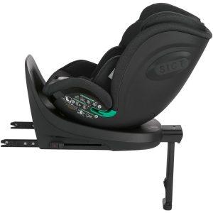 KIKKA BOO AUTOSJEDALICA 40-150 CM I-TWIST I-SIZE - BLACK - Slika 7