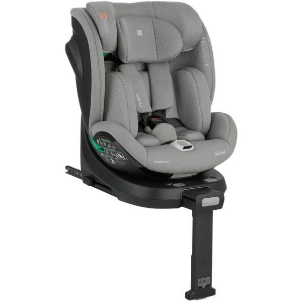 KIKKA BOO AUTOSJEDALICA 40-150 CM I-TWIST I-SIZE - LIGHT GREY