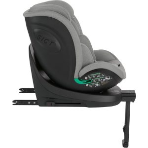 KIKKA BOO AUTOSJEDALICA 40-150 CM I-TWIST I-SIZE - LIGHT GREY - Slika 6