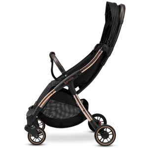 LIONELO DJEČJA KOLICA JULIE ONE ALUMINIJ TOP MODEL - CRNA/ZLATNA - Slika 6
