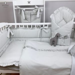 MIMINU POSTELJINA 3 ELEM. - ROYAL GREY - Slika 4