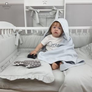MIMINU POSTELJINA SET 2 ELEM. - ROYAL GREY - Slika 8