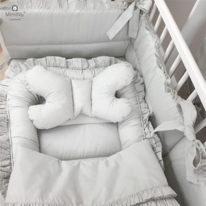 MIMINU POSTELJINA SET 2 ELEM. - ROYAL GREY - Slika 5