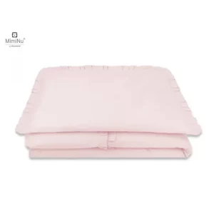 MIMINU POSTELJINA ZA BEBE 2 ELEM. - ROYAL PUDER ROZA - Slika 2
