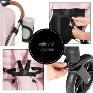HAUCK KOLICA UPTOWN MELANGE ROSE - Slika 15