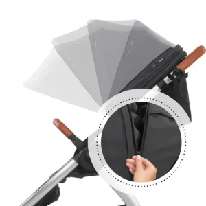 HAUCK KOLICA UPTOWN MELANGE BLACK - Slika 9