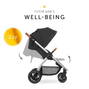 HAUCK KOLICA UPTOWN MELANGE BLACK - Slika 6