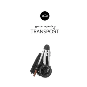 HAUCK KOLICA UPTOWN MELANGE BLACK - Slika 8