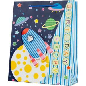 POKLON VREĆICA HAPPY BIRTHDAY - VOZILA - Slika 4