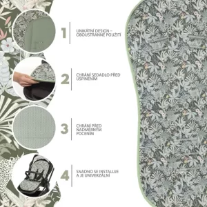 ZOPA ZRAČNI UNIVERZALNI UMETAK ZA KOLICA BREEZE - MADAGASKAR GREEN - Slika 6