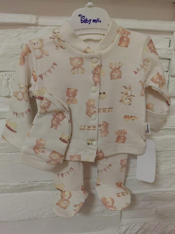 SET ODJEĆE ZA BEBE 3U1 56 CM - MEDO