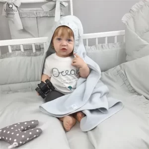 MIMINU POSTELJINA SET 5 ELEM. ROYAL GREY - Slika 10
