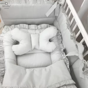 MIMINU POSTELJINA SET 5 ELEM. ROYAL GREY - Slika 5