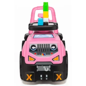 MOLTO GURALICA 3U1 + SET KOCKI - PINK - Slika 6