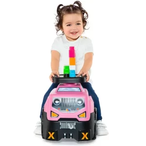 MOLTO GURALICA 3U1 + SET KOCKI - PINK - Slika 4