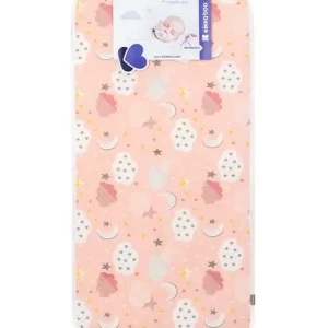 KIKKA BOO MADRAC FANTASIA 60X120X7 CM - CLOUDS PEACH - Slika 2