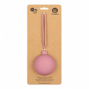PETITE&MARS SILIKONSKA KUTIJICA ZA DUDU - DUSTY ROSE