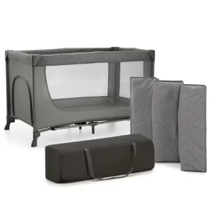KINDERKRAFT PUTNI KREVETIĆ 2U1 JOY 2 - DARK GREY - Slika 6