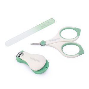 BABYONO SET ZA MANIKURU U KUTIJICI - MINT - Slika 3