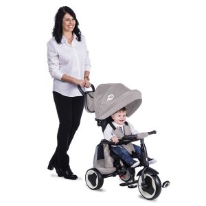 QPLAY RITO PLUS SKLOPIVI TRICIKL - GREY - Slika 8
