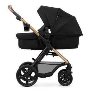 KINDERKRAFT KOLICA MOOV 2 3U1 MINK PRO - PURE BLACK - Slika 13