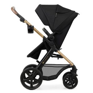 KINDERKRAFT KOLICA MOOV 2 3U1 MINK PRO - PURE BLACK - Slika 2