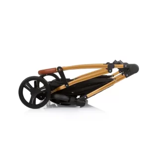 CHIPOLINO DJEČJA KOLICA ZA BLIZANCE ILI DVOJE DJECE DUO SMART - OBSIDIAN/GOLD - Slika 13