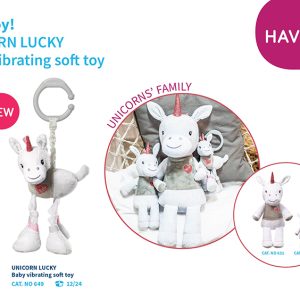 BABYONO VIBRIRAJUĆA IGRAČKA JEDNOROG - Slika 6