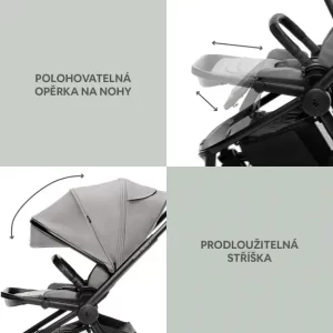 ZOPA KOLICA MOVE CROSS 3 - METAL GREY - Slika 10