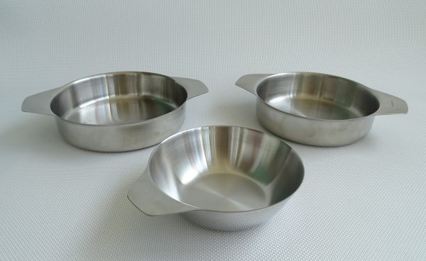 INOX TEMBALO DUBOKO - ZDJELICA SA RUČKICAMA ø13 CM