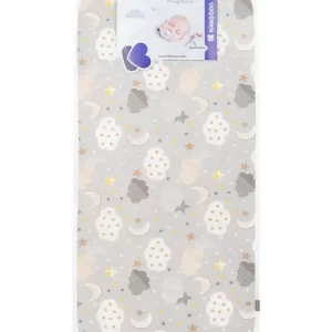KIKKA BOO MADRAC FANTASIA 60X120X7 CM - CLOUDS GREY - Slika 2