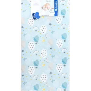 KIKKA BOO MADRAC FANTASIA 60X120X10 CM - CLOUDS BLUE - Slika 2